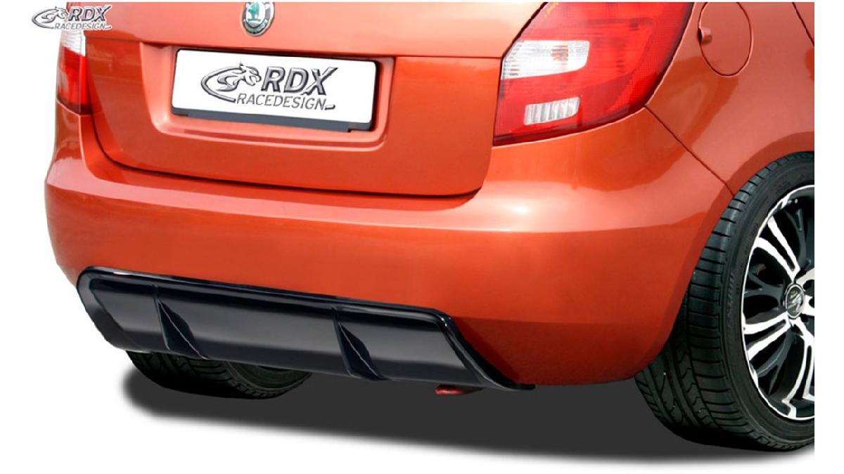 Jupe+arri%C3%A8re+%27Diffuseur%27+sur+mesure+pour+Skoda+Fabia+II+HB+%285J%29+2007-2014+%28ABS+noir+luisant%29